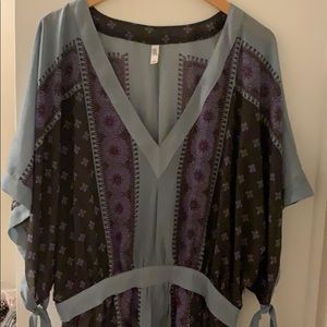 Free people cover up or blouse